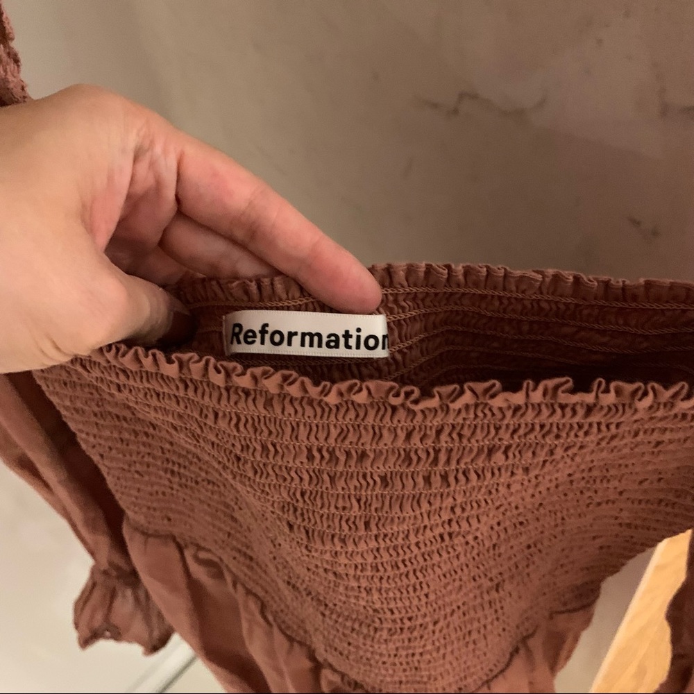 🤩 Reformation Dunes Dress sz4 - Picture 8 of 12